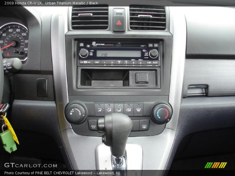 Urban Titanium Metallic / Black 2009 Honda CR-V LX