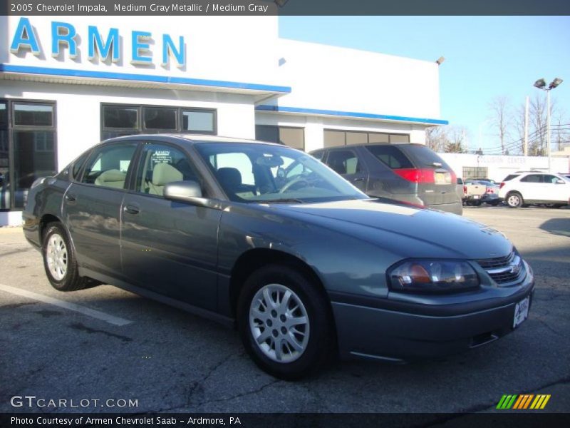 Medium Gray Metallic / Medium Gray 2005 Chevrolet Impala