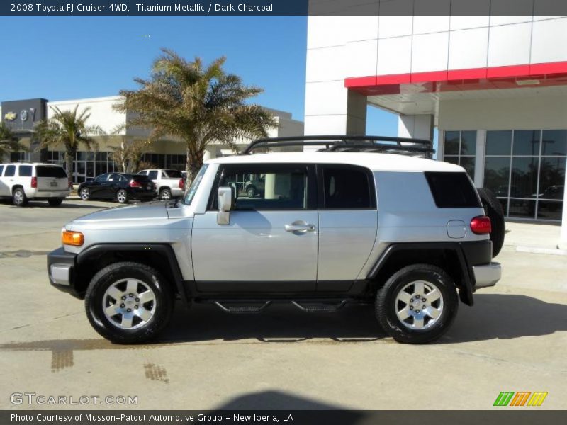 Titanium Metallic / Dark Charcoal 2008 Toyota FJ Cruiser 4WD