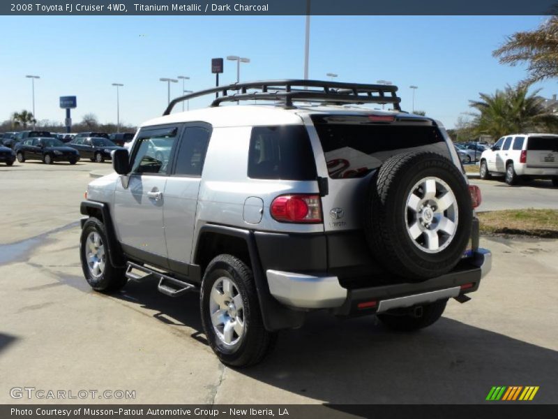 Titanium Metallic / Dark Charcoal 2008 Toyota FJ Cruiser 4WD