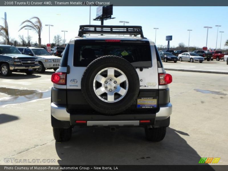 Titanium Metallic / Dark Charcoal 2008 Toyota FJ Cruiser 4WD