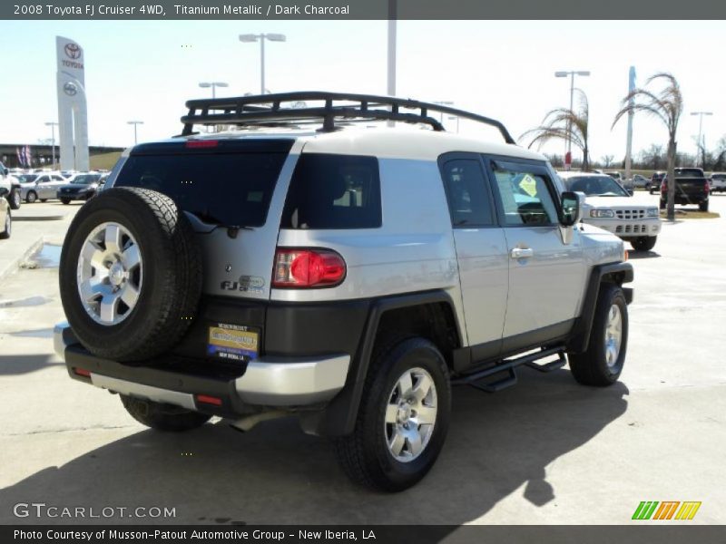 Titanium Metallic / Dark Charcoal 2008 Toyota FJ Cruiser 4WD