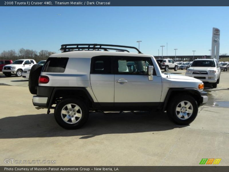 Titanium Metallic / Dark Charcoal 2008 Toyota FJ Cruiser 4WD