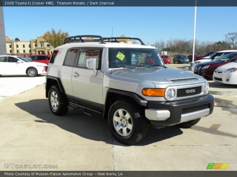 Titanium Metallic / Dark Charcoal 2008 Toyota FJ Cruiser 4WD