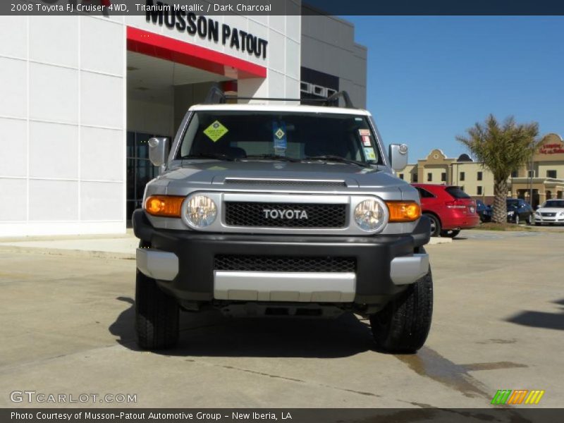 Titanium Metallic / Dark Charcoal 2008 Toyota FJ Cruiser 4WD