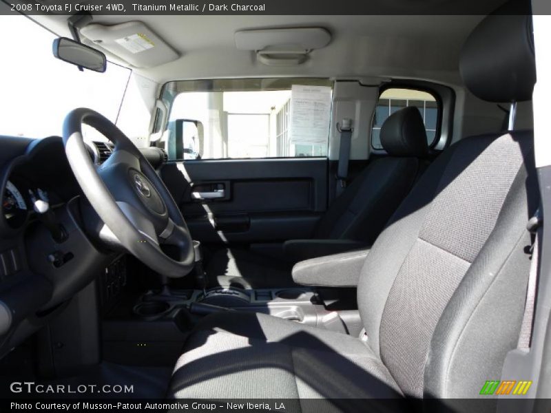 Titanium Metallic / Dark Charcoal 2008 Toyota FJ Cruiser 4WD