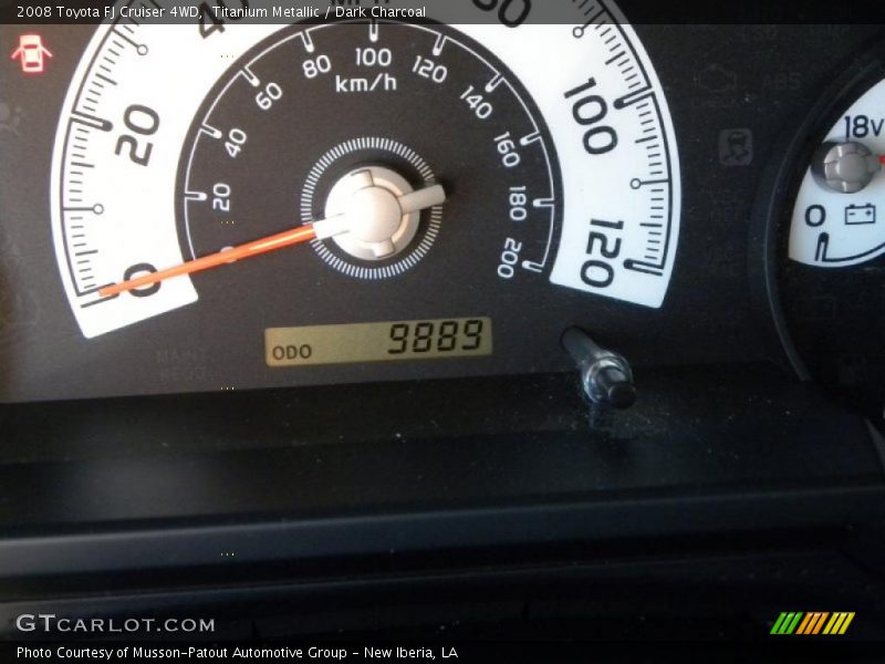 Titanium Metallic / Dark Charcoal 2008 Toyota FJ Cruiser 4WD