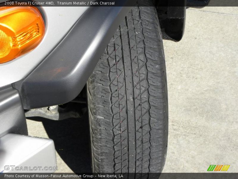 Titanium Metallic / Dark Charcoal 2008 Toyota FJ Cruiser 4WD