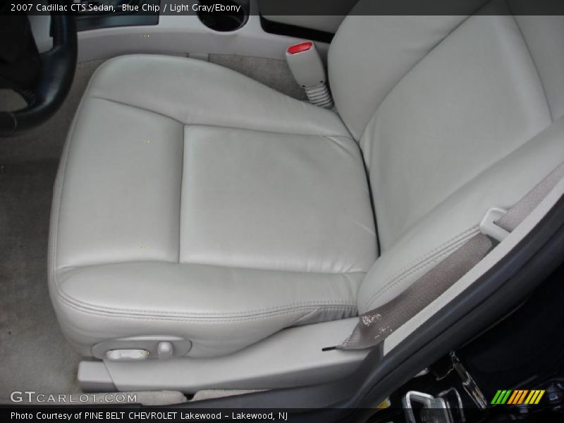 Blue Chip / Light Gray/Ebony 2007 Cadillac CTS Sedan