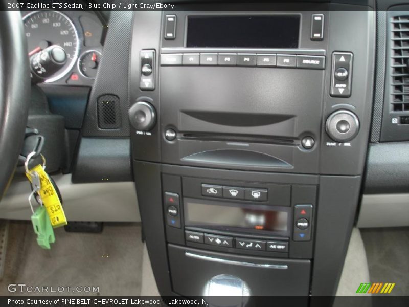 Blue Chip / Light Gray/Ebony 2007 Cadillac CTS Sedan