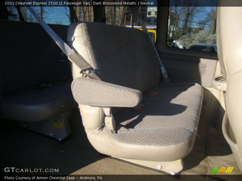 Dark Bronzemist Metallic / Neutral 2001 Chevrolet Express 2500 LS Passenger Van