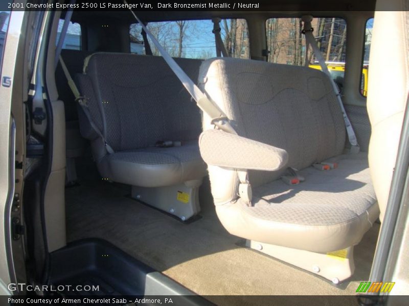 Dark Bronzemist Metallic / Neutral 2001 Chevrolet Express 2500 LS Passenger Van