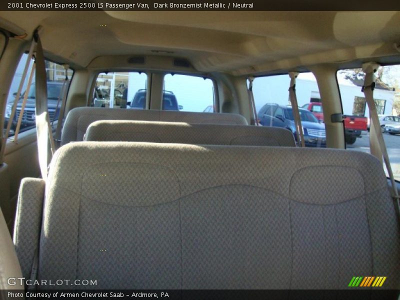 Dark Bronzemist Metallic / Neutral 2001 Chevrolet Express 2500 LS Passenger Van