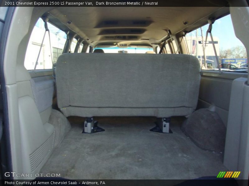 Dark Bronzemist Metallic / Neutral 2001 Chevrolet Express 2500 LS Passenger Van