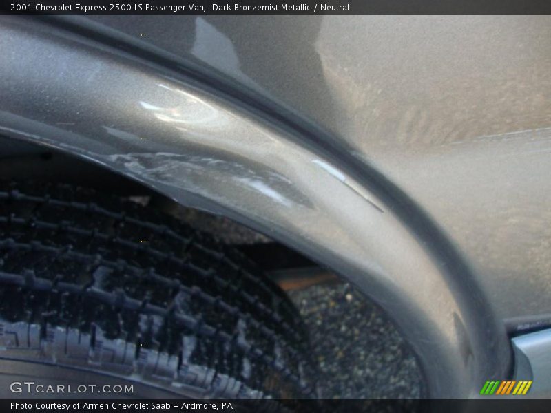 Dark Bronzemist Metallic / Neutral 2001 Chevrolet Express 2500 LS Passenger Van
