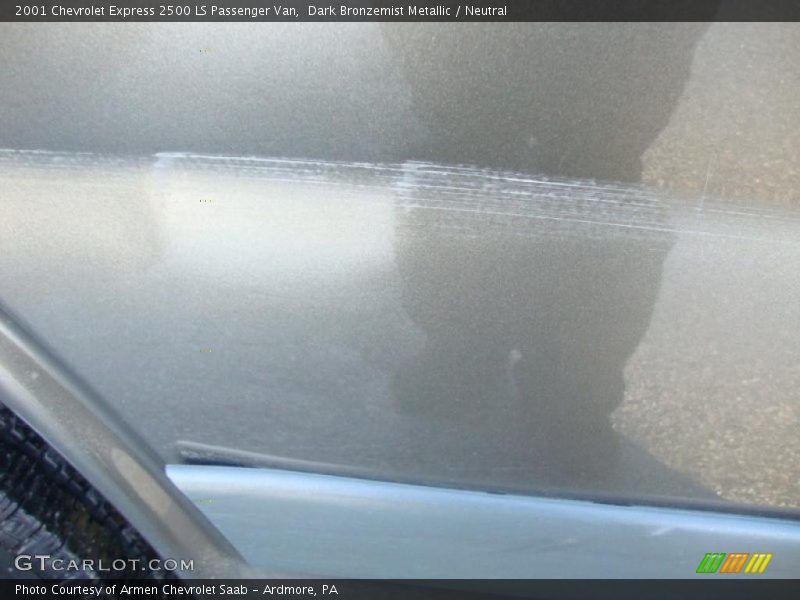 Dark Bronzemist Metallic / Neutral 2001 Chevrolet Express 2500 LS Passenger Van