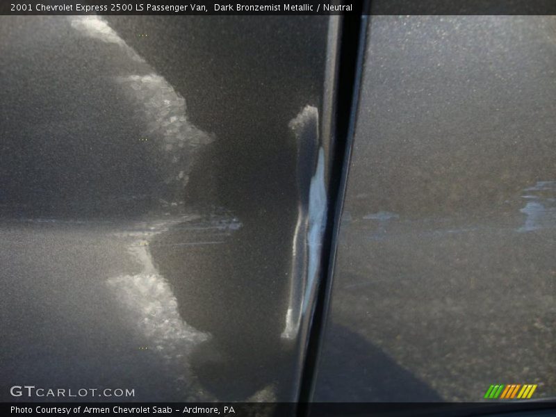 Dark Bronzemist Metallic / Neutral 2001 Chevrolet Express 2500 LS Passenger Van