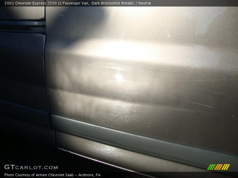 Dark Bronzemist Metallic / Neutral 2001 Chevrolet Express 2500 LS Passenger Van