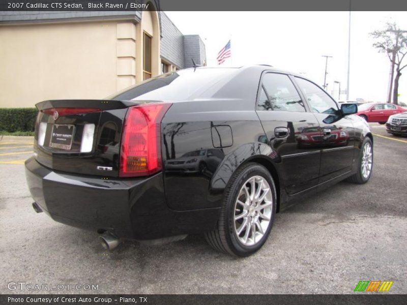 Black Raven / Ebony 2007 Cadillac CTS Sedan