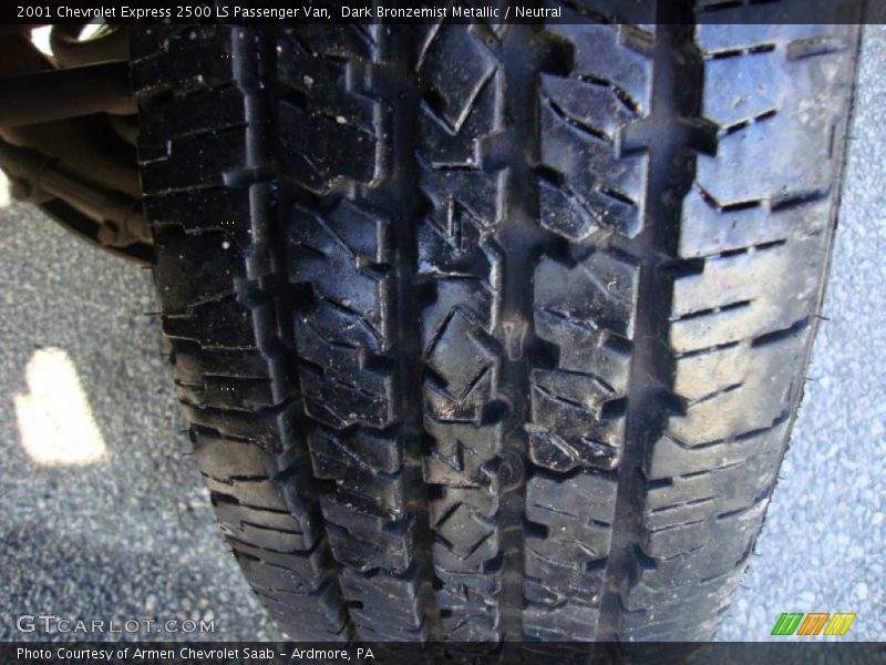 Dark Bronzemist Metallic / Neutral 2001 Chevrolet Express 2500 LS Passenger Van