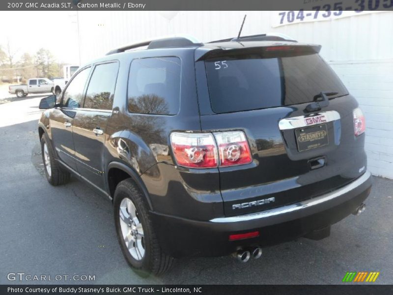 Carbon Metallic / Ebony 2007 GMC Acadia SLT