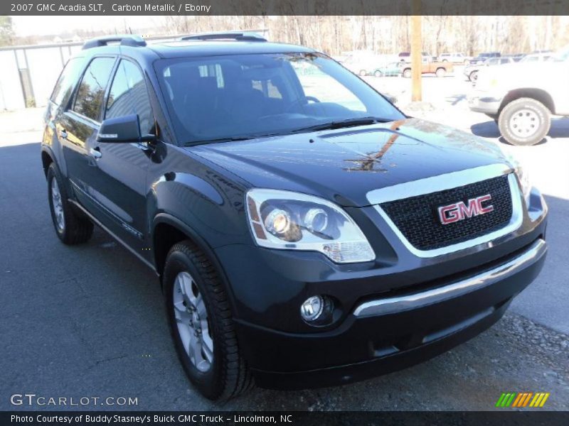 Carbon Metallic / Ebony 2007 GMC Acadia SLT