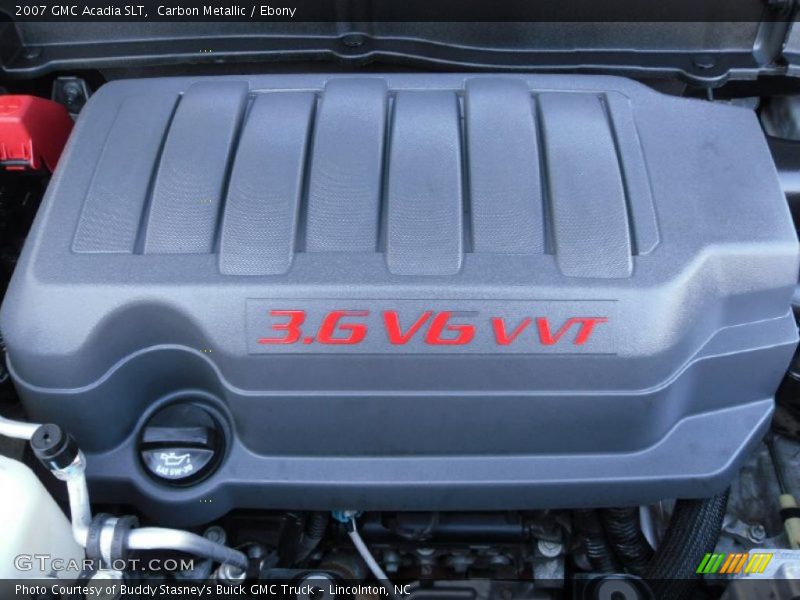Carbon Metallic / Ebony 2007 GMC Acadia SLT
