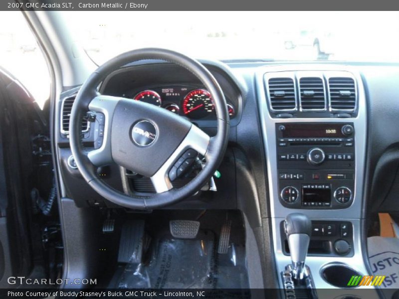 Carbon Metallic / Ebony 2007 GMC Acadia SLT