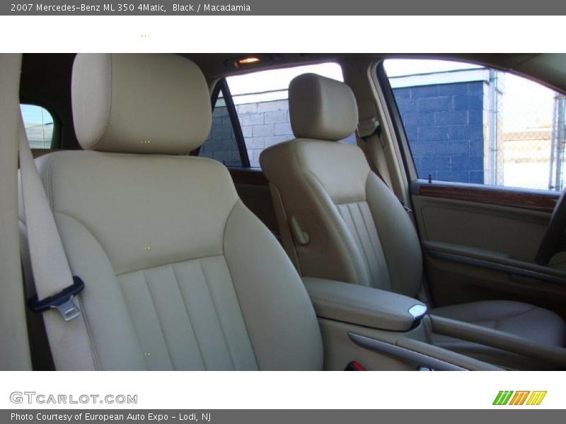 Black / Macadamia 2007 Mercedes-Benz ML 350 4Matic