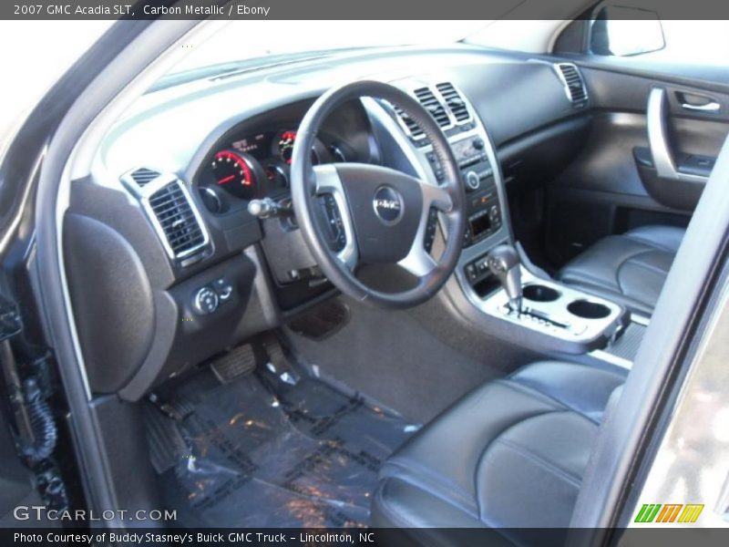 Carbon Metallic / Ebony 2007 GMC Acadia SLT