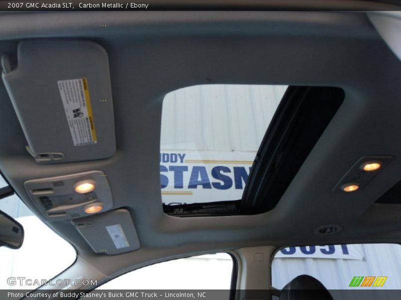 Carbon Metallic / Ebony 2007 GMC Acadia SLT
