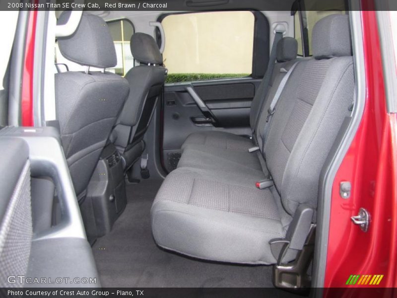 Red Brawn / Charcoal 2008 Nissan Titan SE Crew Cab