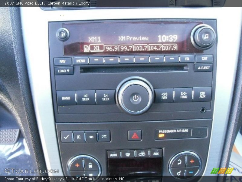 Carbon Metallic / Ebony 2007 GMC Acadia SLT