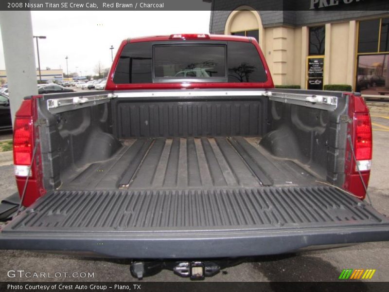 Red Brawn / Charcoal 2008 Nissan Titan SE Crew Cab