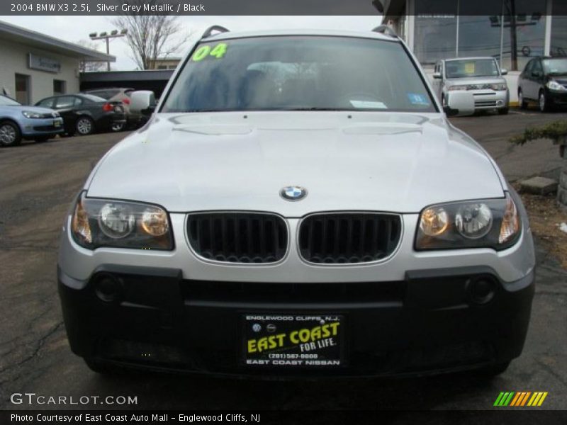Silver Grey Metallic / Black 2004 BMW X3 2.5i