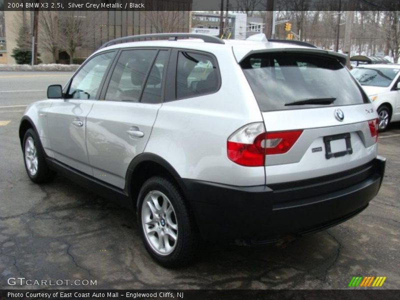 Silver Grey Metallic / Black 2004 BMW X3 2.5i