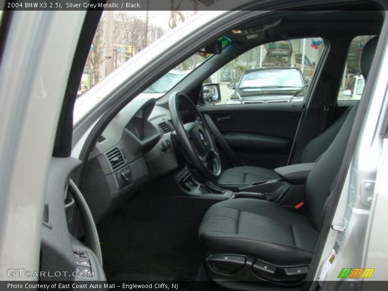 Silver Grey Metallic / Black 2004 BMW X3 2.5i