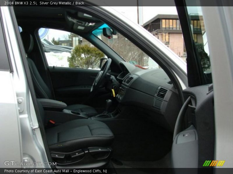 Silver Grey Metallic / Black 2004 BMW X3 2.5i