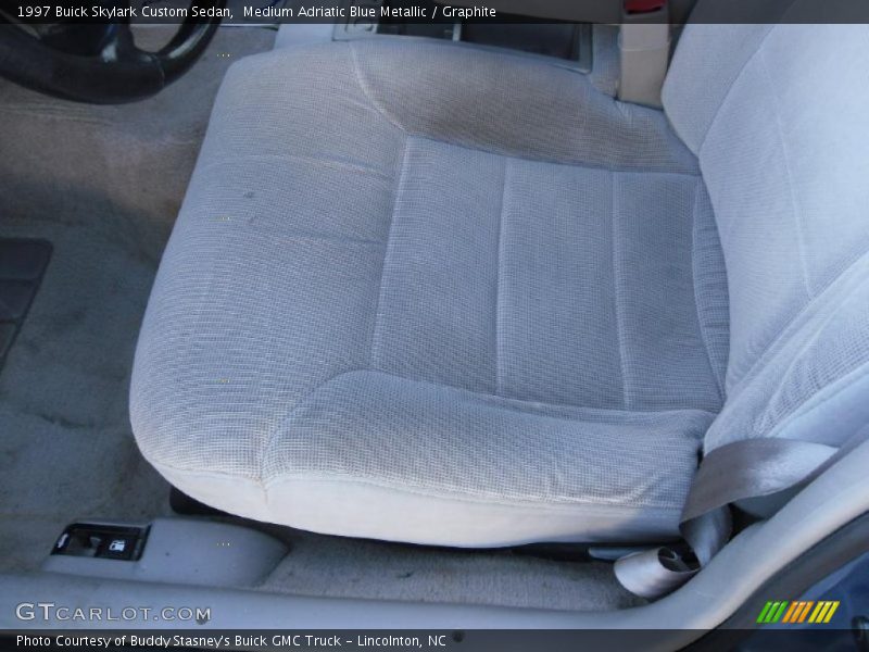 Medium Adriatic Blue Metallic / Graphite 1997 Buick Skylark Custom Sedan