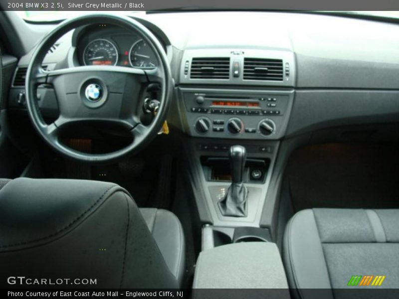 Silver Grey Metallic / Black 2004 BMW X3 2.5i