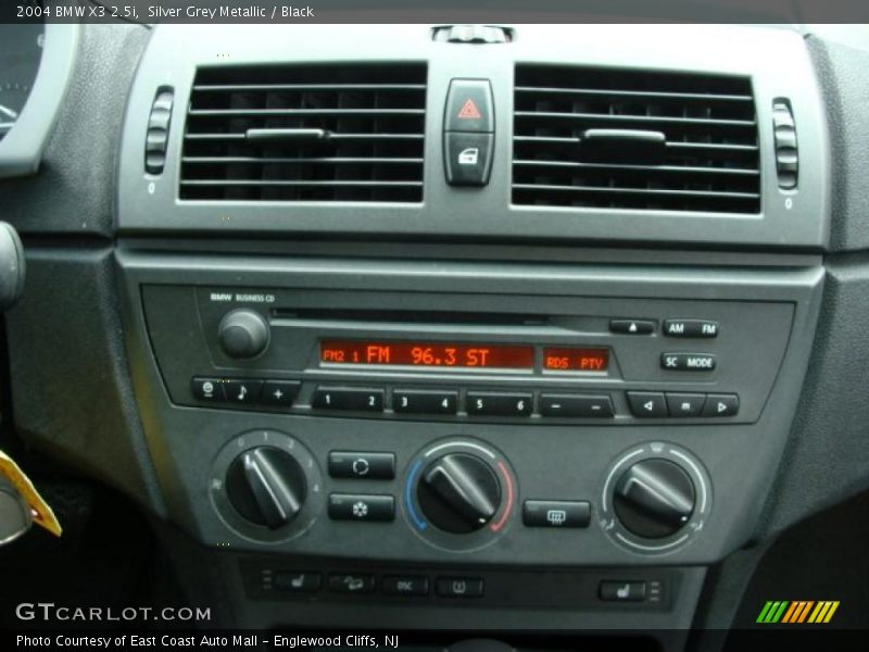 Silver Grey Metallic / Black 2004 BMW X3 2.5i