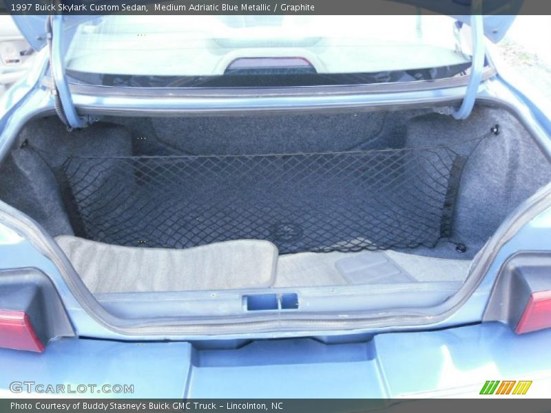 Medium Adriatic Blue Metallic / Graphite 1997 Buick Skylark Custom Sedan