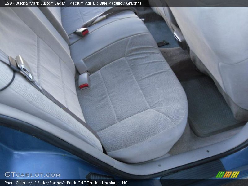 Medium Adriatic Blue Metallic / Graphite 1997 Buick Skylark Custom Sedan