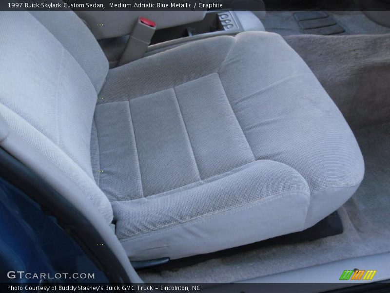 Medium Adriatic Blue Metallic / Graphite 1997 Buick Skylark Custom Sedan