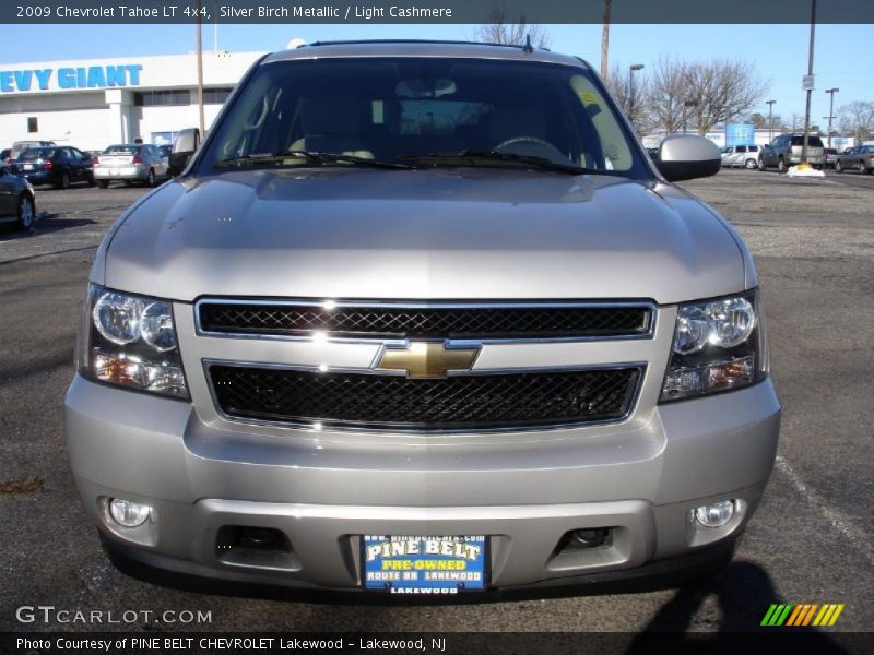 Silver Birch Metallic / Light Cashmere 2009 Chevrolet Tahoe LT 4x4