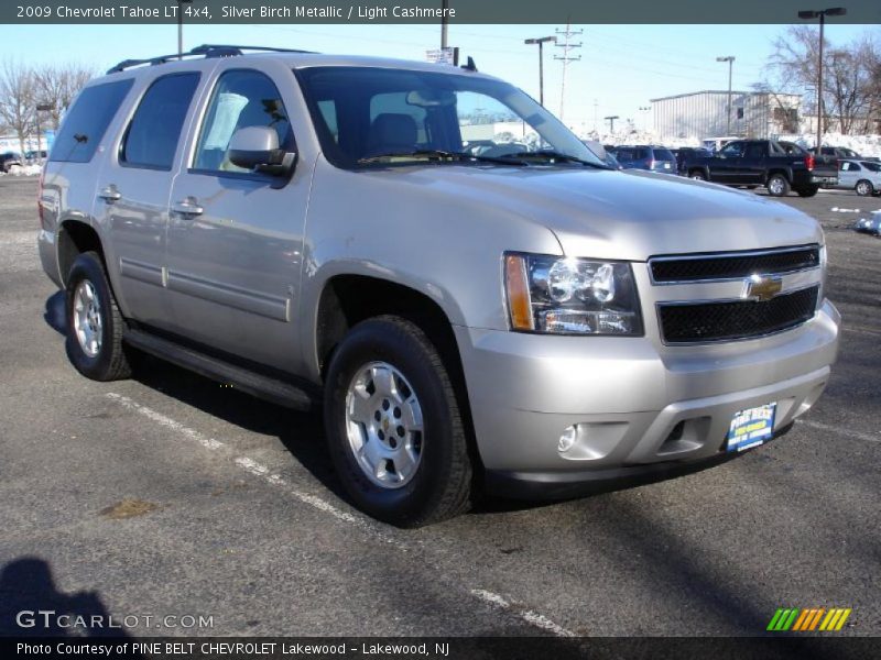 Silver Birch Metallic / Light Cashmere 2009 Chevrolet Tahoe LT 4x4