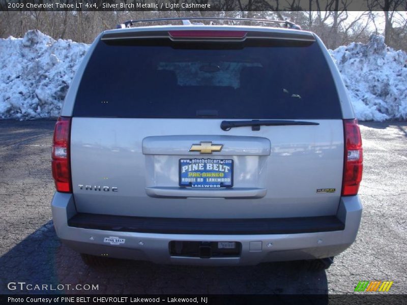 Silver Birch Metallic / Light Cashmere 2009 Chevrolet Tahoe LT 4x4