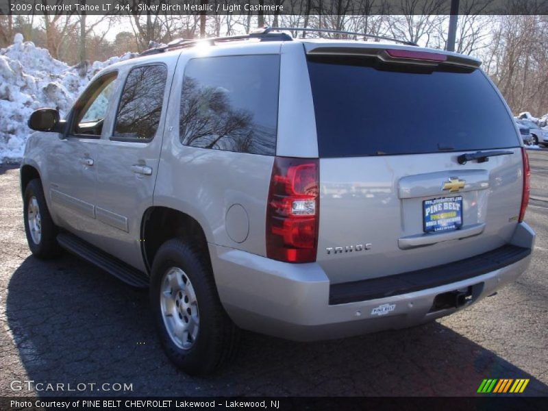 Silver Birch Metallic / Light Cashmere 2009 Chevrolet Tahoe LT 4x4