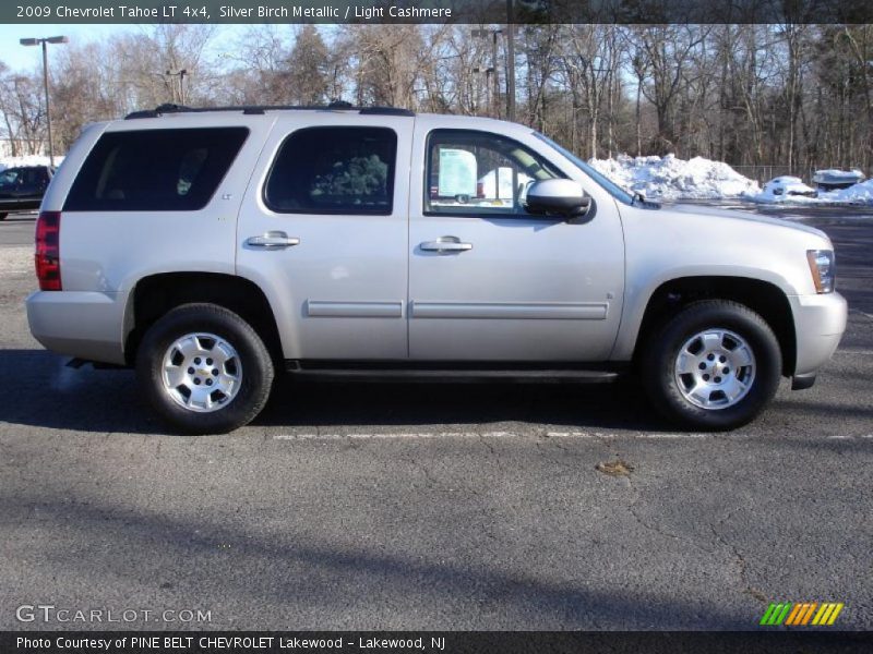 Silver Birch Metallic / Light Cashmere 2009 Chevrolet Tahoe LT 4x4
