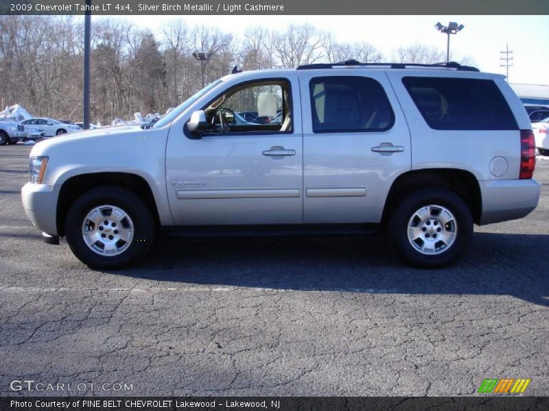 Silver Birch Metallic / Light Cashmere 2009 Chevrolet Tahoe LT 4x4
